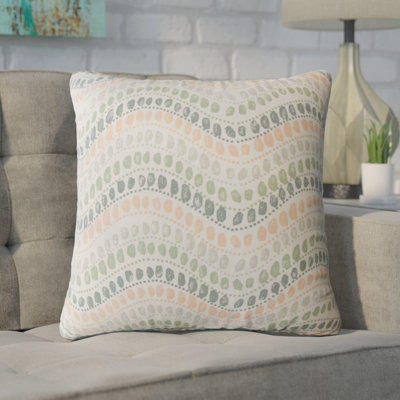 Brayden Studio®Wiese Geometric Down Down Filled Cotton Throw Pillow